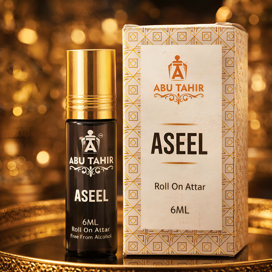 ASEEL Attar 6 ML - Premium Alcohol Free Long Lasting Attar for Men & Women | ABU TAHIR